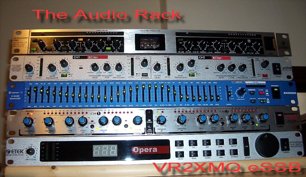 Here's the Voodoo Audio Rack!!